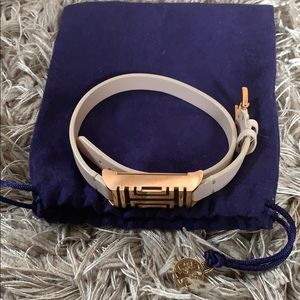 Fitbit Flex 1 Tory Burch leather wrap bracelet